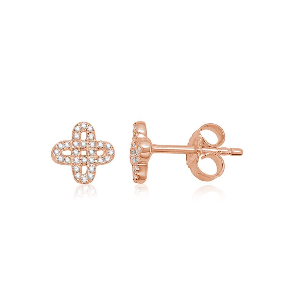 Best of Diamonds Ohrstecker - Brillant Roségold 585 - PSE698RG