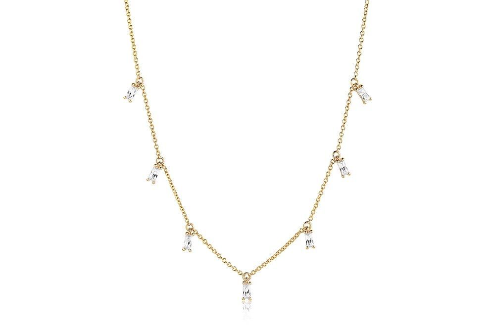 SIF Jakobs Halskette - Princess - SJ-C1074-CZ-YG