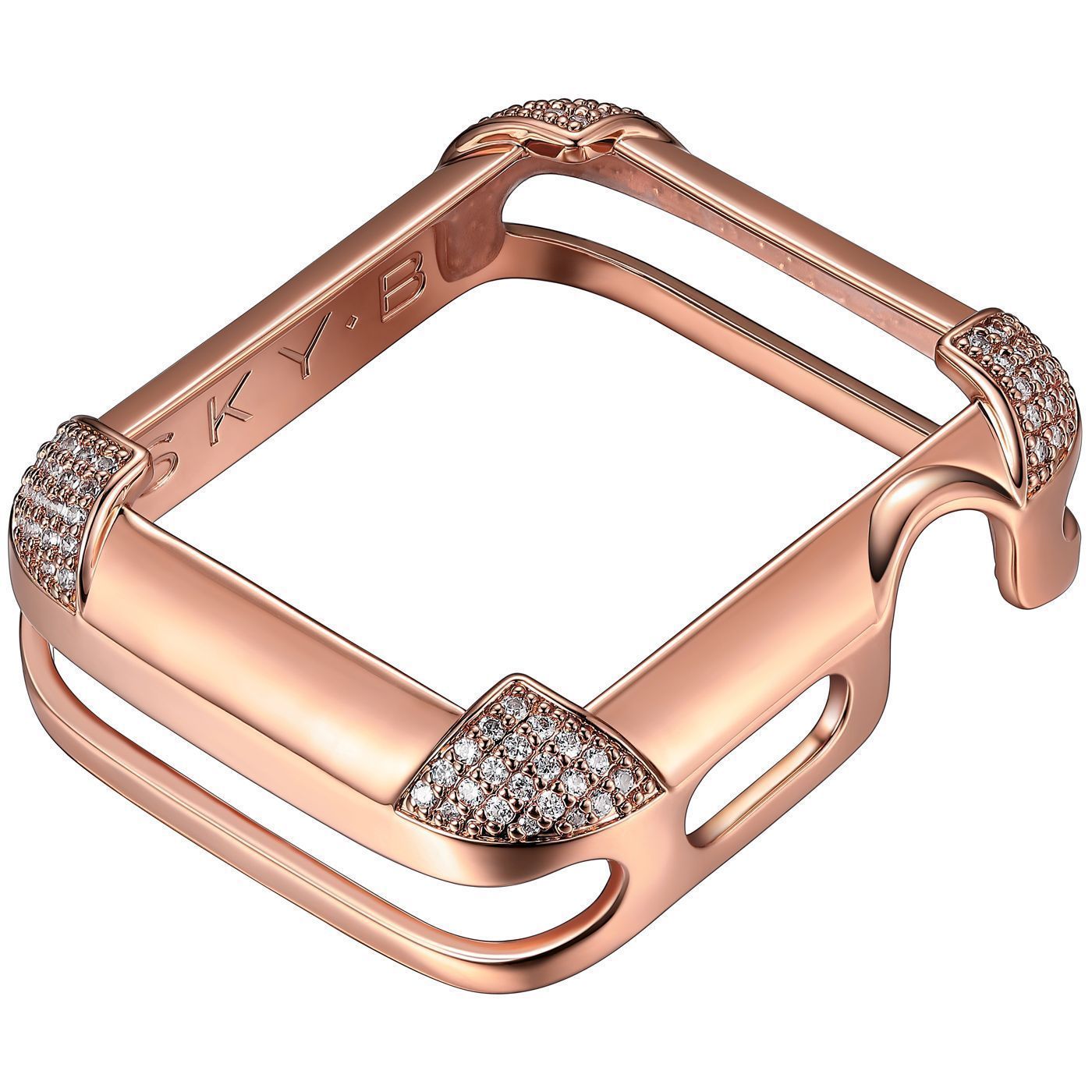 SKY B Apple Watch Case - Pavé Corners - W002R